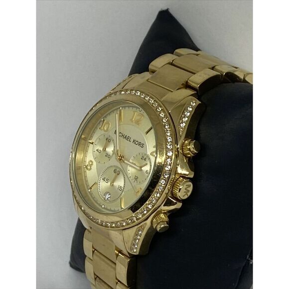 Michael Kors MK5166 Women\'s Stainless Steel Analog Dial Quartz Wrist Watch JK258 main image 7
